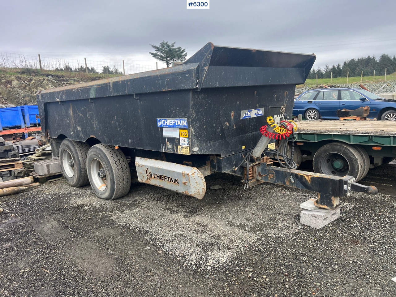 2012 Chieftain 20 ton 2 axle dump trailer - Farm tipping trailer/ Dumper: picture 3 2012 Chieftain 20 ton 2 axle dump trailer - Farm tipping trailer/ Dumper: picture 3