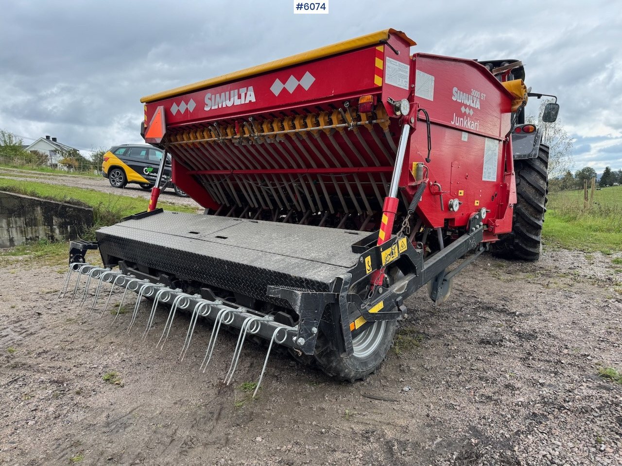 2012 Junkkari Simulta 3000 ST combination seed drill. - Combine seed drill: picture 1 2012 Junkkari Simulta 3000 ST combination seed drill. - Combine seed drill: picture 1