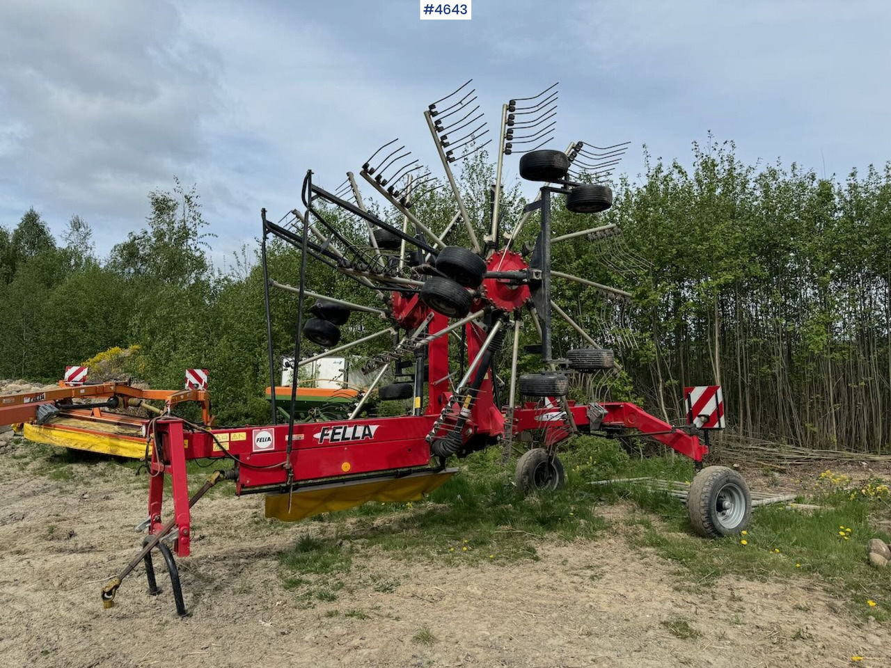2013 Fella TS 801 - Tedding equipment: picture 1 2013 Fella TS 801 - Tedding equipment: picture 1