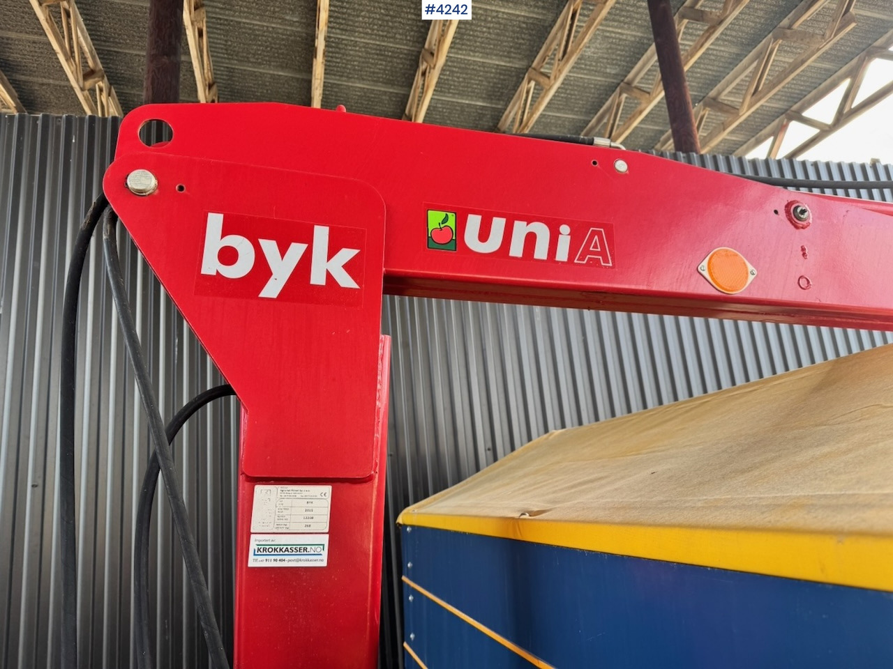 2013 Gjødselspreder m/ BYK kran fra 2015. leasing 2013 Gjødselspreder m/ BYK kran fra 2015.: picture 12