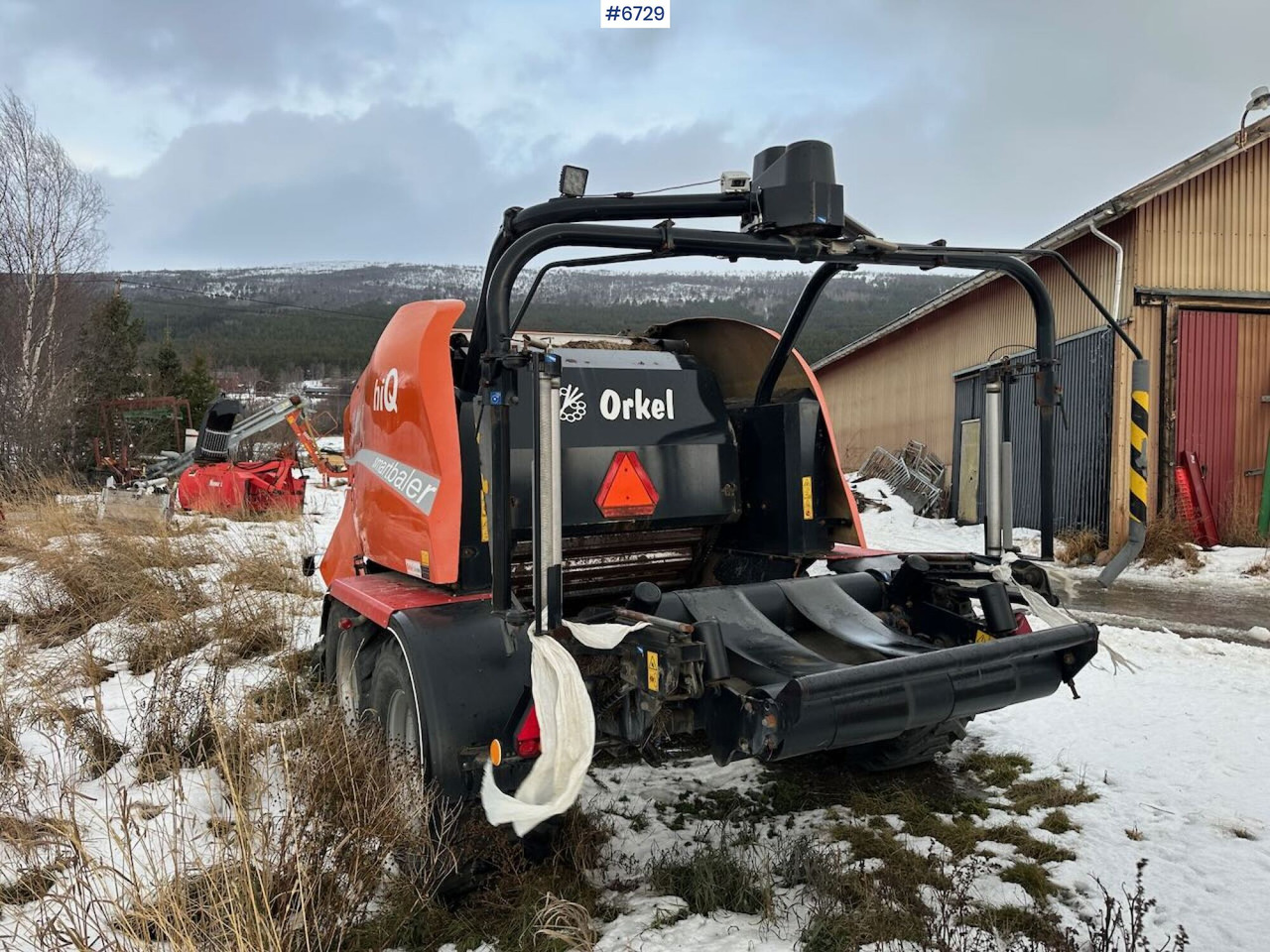 2014 Orkel HiQ Round baler. Small repair project. - Tedding equipment: picture 4 2014 Orkel HiQ Round baler. Small repair project. - Tedding equipment: picture 4