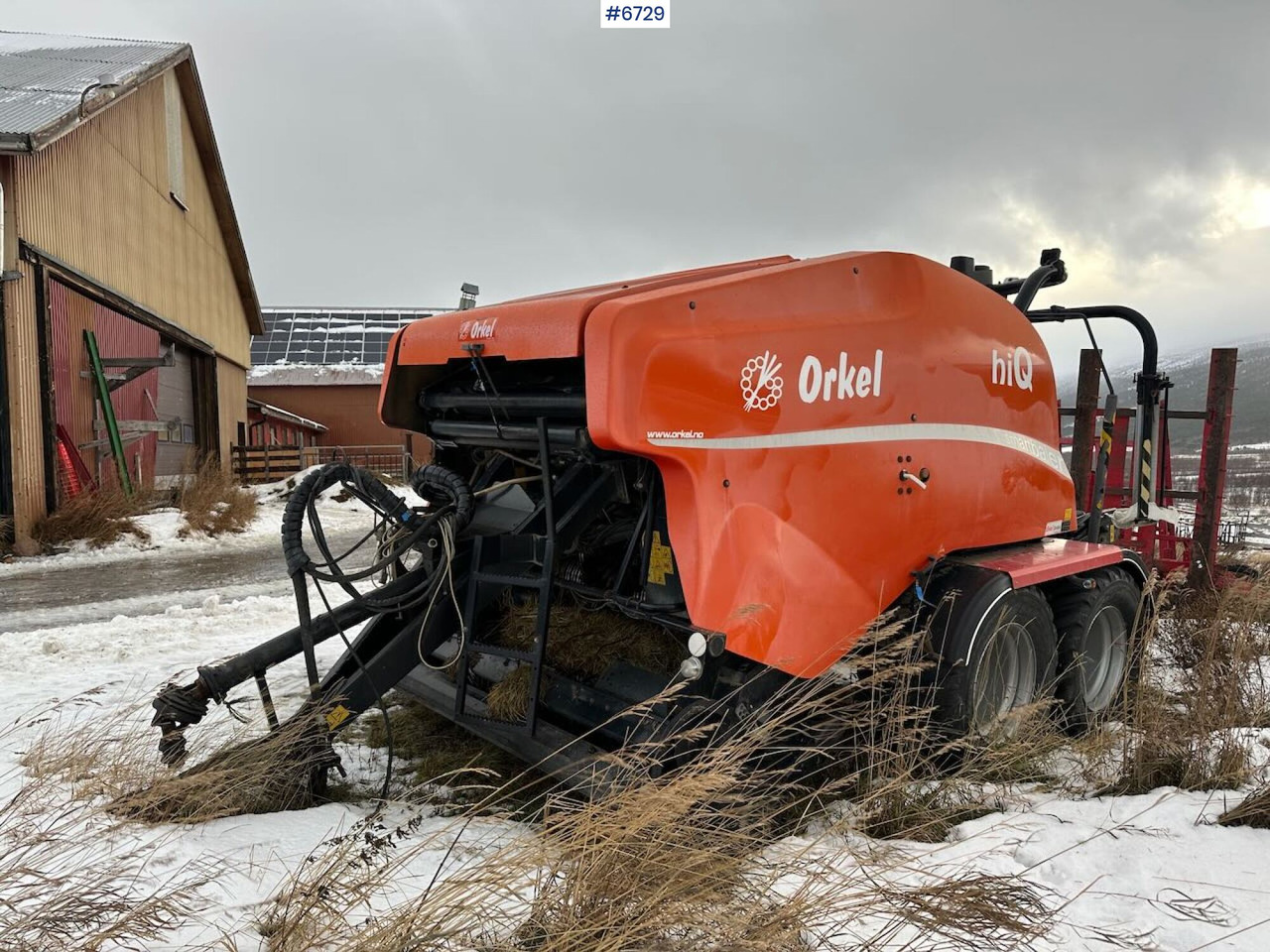 2014 Orkel HiQ Round baler. Small repair project. - Tedding equipment: picture 5 2014 Orkel HiQ Round baler. Small repair project. - Tedding equipment: picture 5