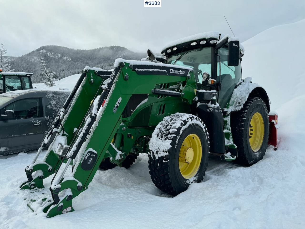 2016 John Deere 6175R 4x4 w/ front loader - Farm tractor: picture 3 2016 John Deere 6175R 4x4 w/ front loader - Farm tractor: picture 3