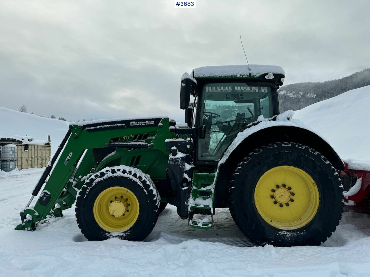 2016 John Deere 6175R 4x4 w/ front loader - Farm tractor: picture 1 2016 John Deere 6175R 4x4 w/ front loader - Farm tractor: picture 1