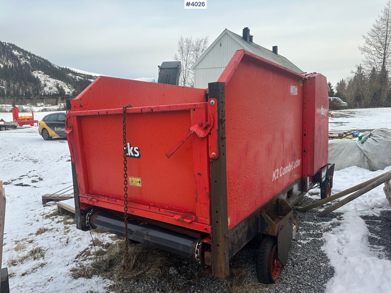 2016 TKS K2 combicutter w/ cable drum - Tedding equipment: picture 1 2016 TKS K2 combicutter w/ cable drum - Tedding equipment: picture 1