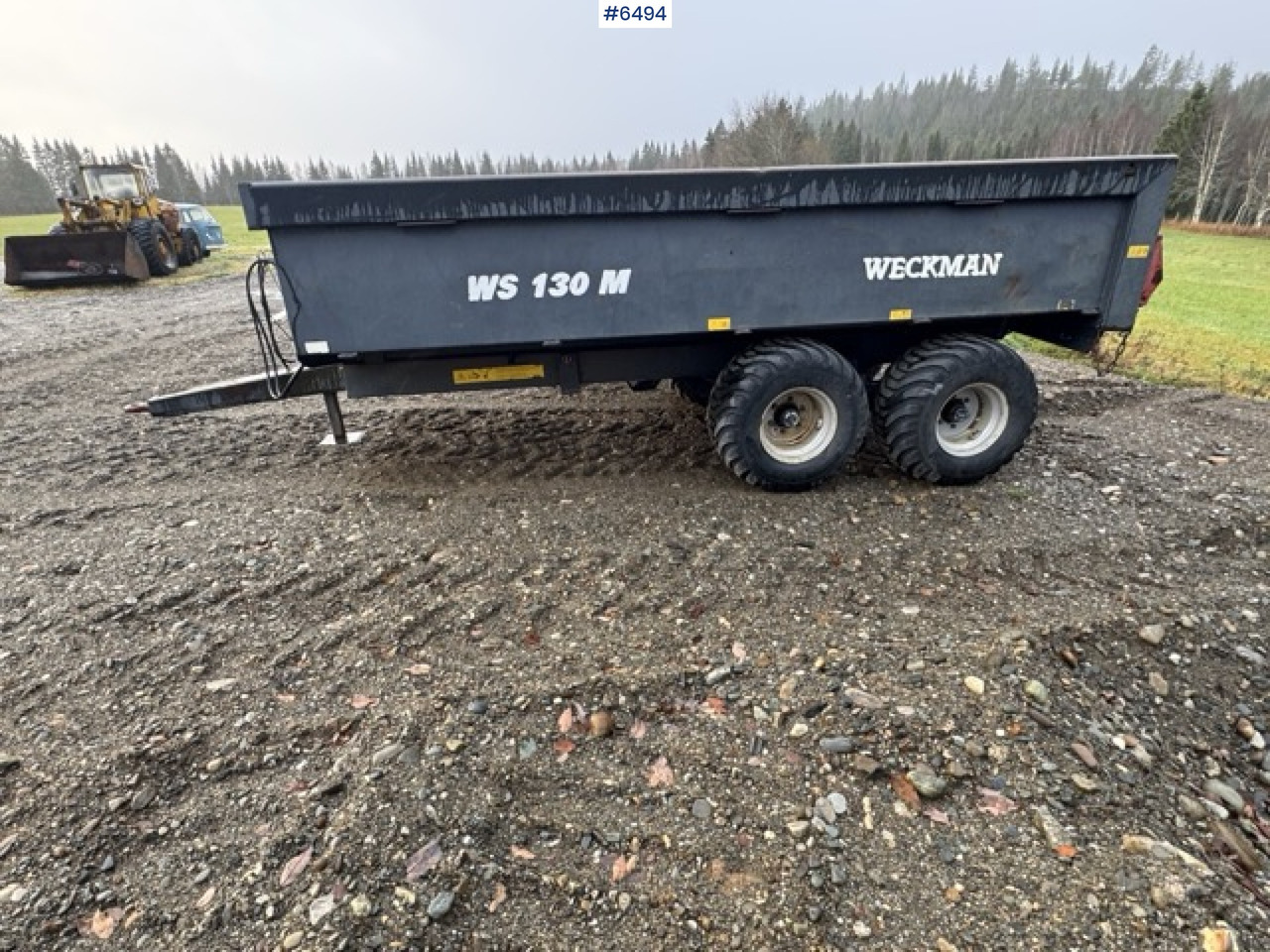 2016 Weckman WS130M dump trailer - Farm tipping trailer/ Dumper: picture 1 2016 Weckman WS130M dump trailer - Farm tipping trailer/ Dumper: picture 1