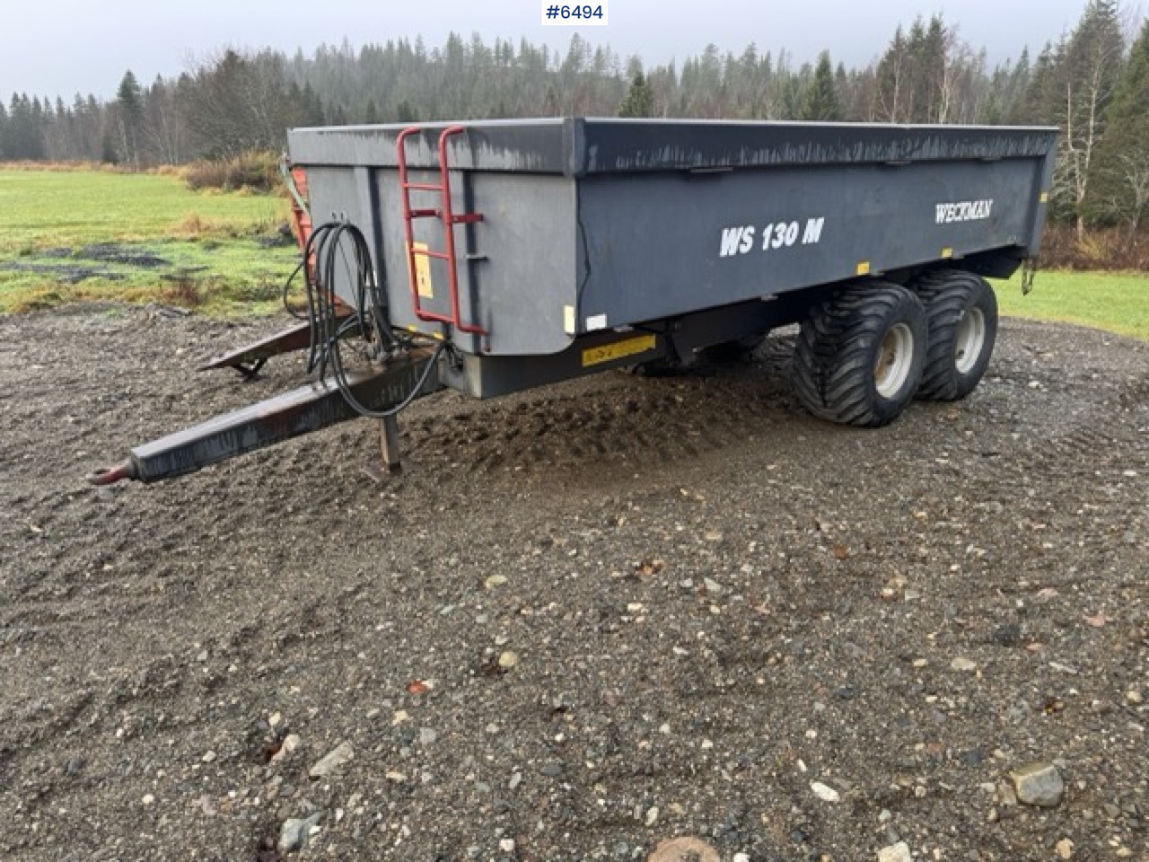 2016 Weckman WS130M dump trailer - Farm tipping trailer/ Dumper: picture 2 2016 Weckman WS130M dump trailer - Farm tipping trailer/ Dumper: picture 2