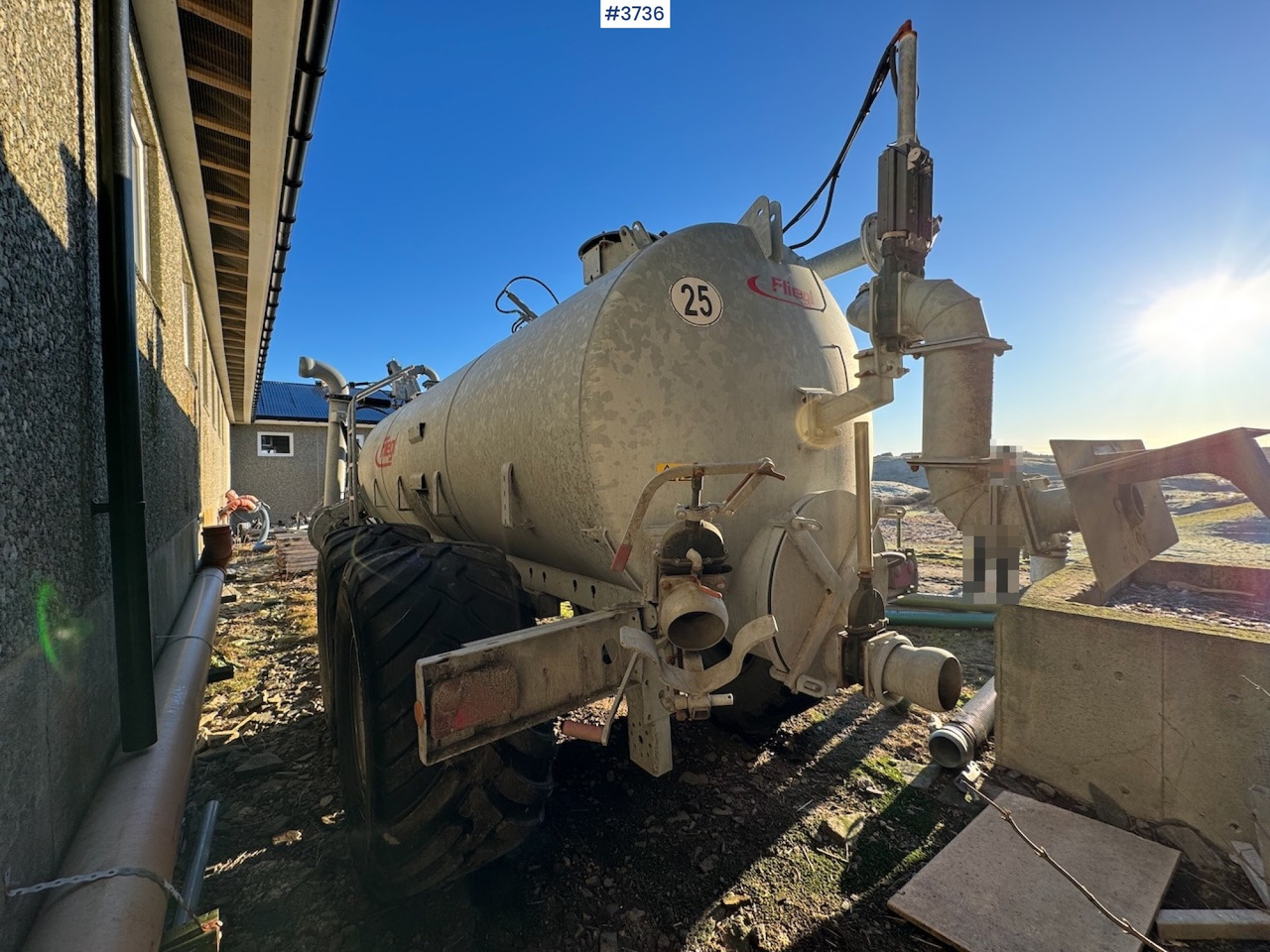 Slurry tanker 2017 Fliegl VFW 10600 Tandem w/lots of equipment: picture 15
