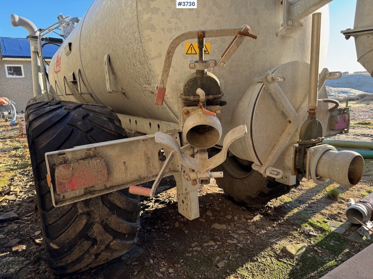 Slurry tanker 2017 Fliegl VFW 10600 Tandem w/lots of equipment: picture 14