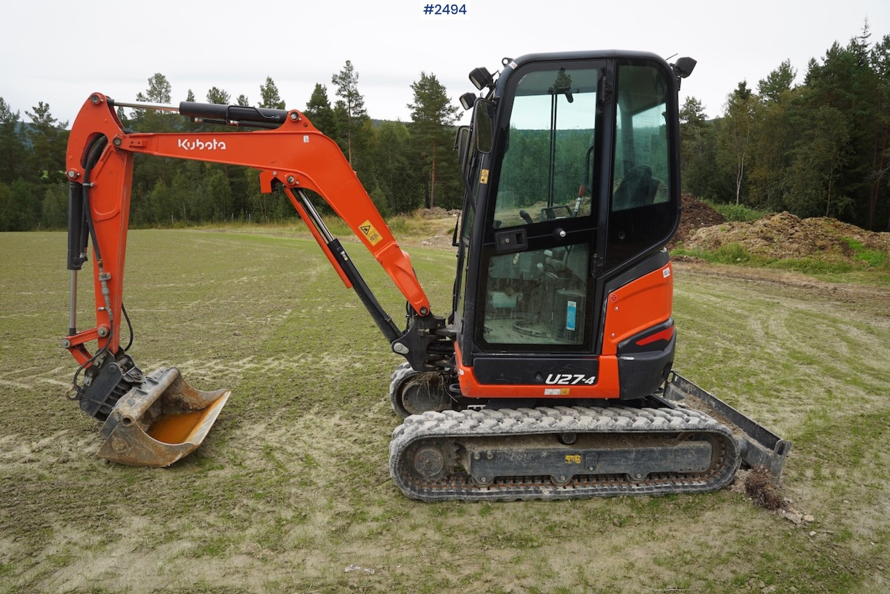 2018 Kubota U27-4 w/shear - Excavator: picture 1 2018 Kubota U27-4 w/shear - Excavator: picture 1