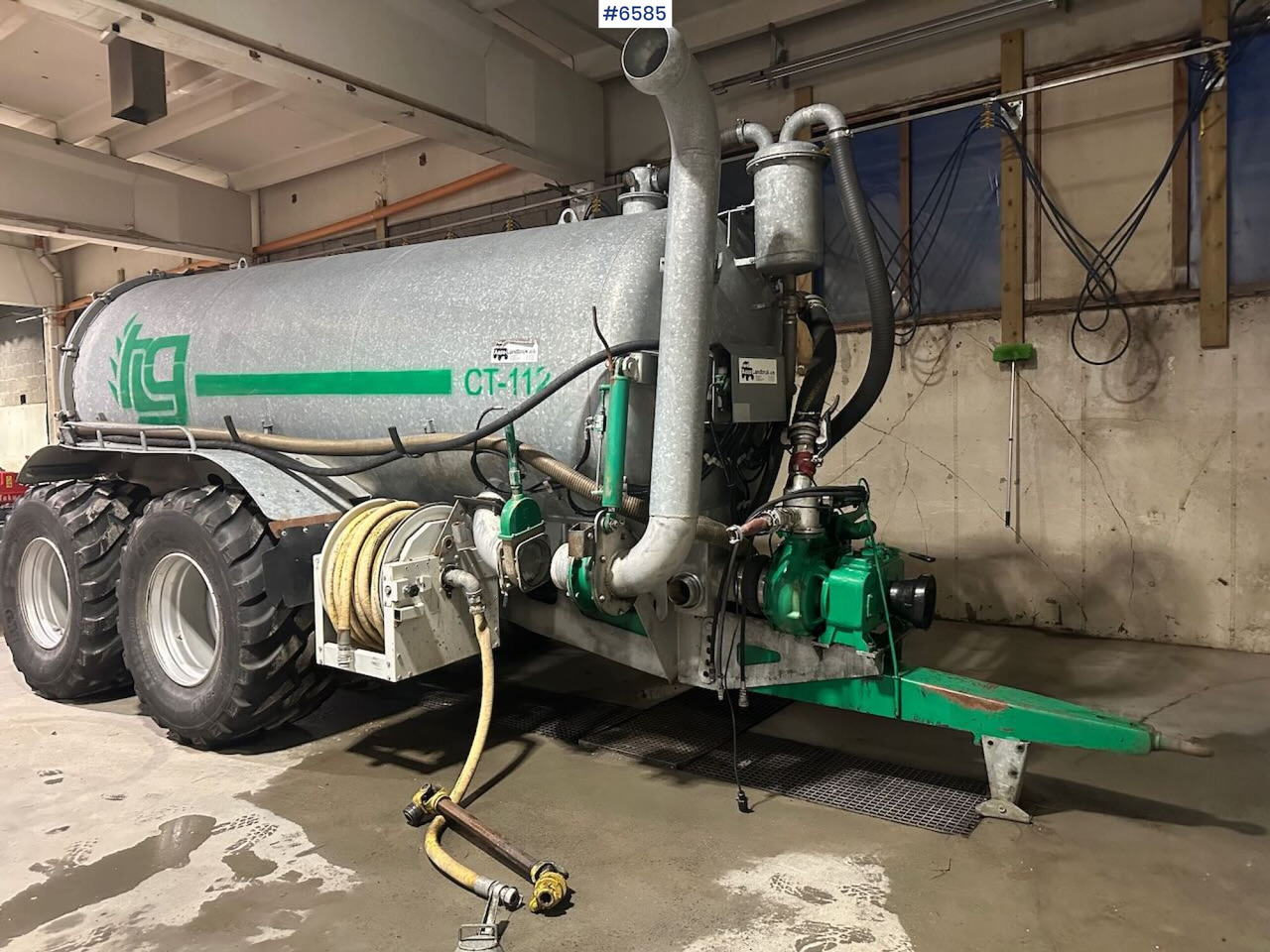 2019 Garcia vacuum truck 11.2 m³ w/ cannon. Never been dirty in. - Soil tillage equipment: picture 1 2019 Garcia vacuum truck 11.2 m³ w/ cannon. Never been dirty in. - Soil tillage equipment: picture 1