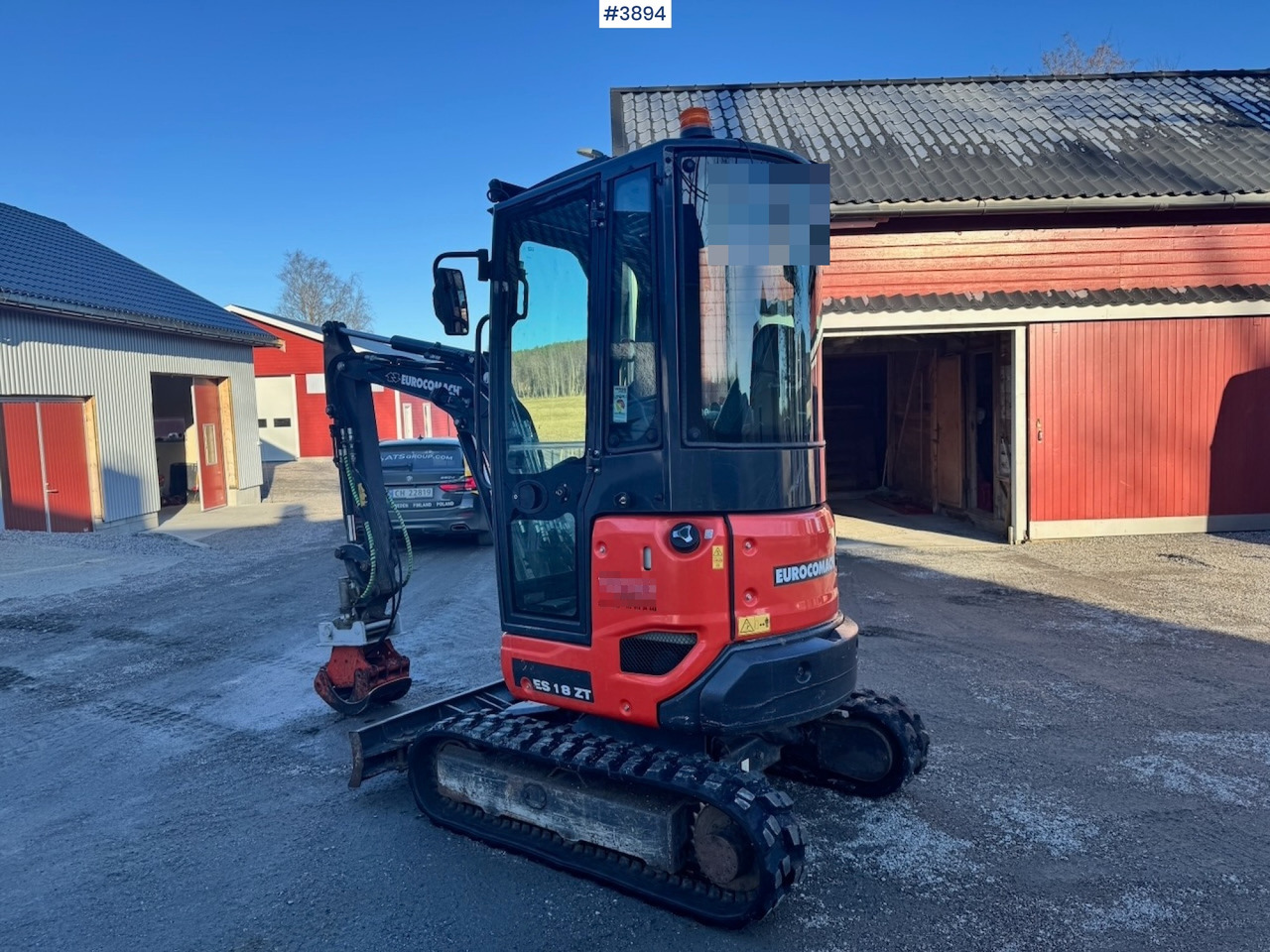 2020 Euromach ES18ZT Minigraver w/ 3 Excavator bucket - Excavator: picture 3 2020 Euromach ES18ZT Minigraver w/ 3 Excavator bucket - Excavator: picture 3