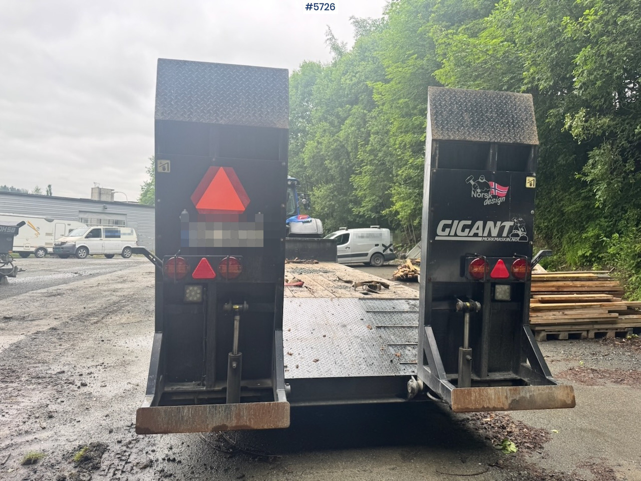 2023 Gigant ML-160 Machine trailer for tractor. - Low loader trailer: picture 4 2023 Gigant ML-160 Machine trailer for tractor. - Low loader trailer: picture 4