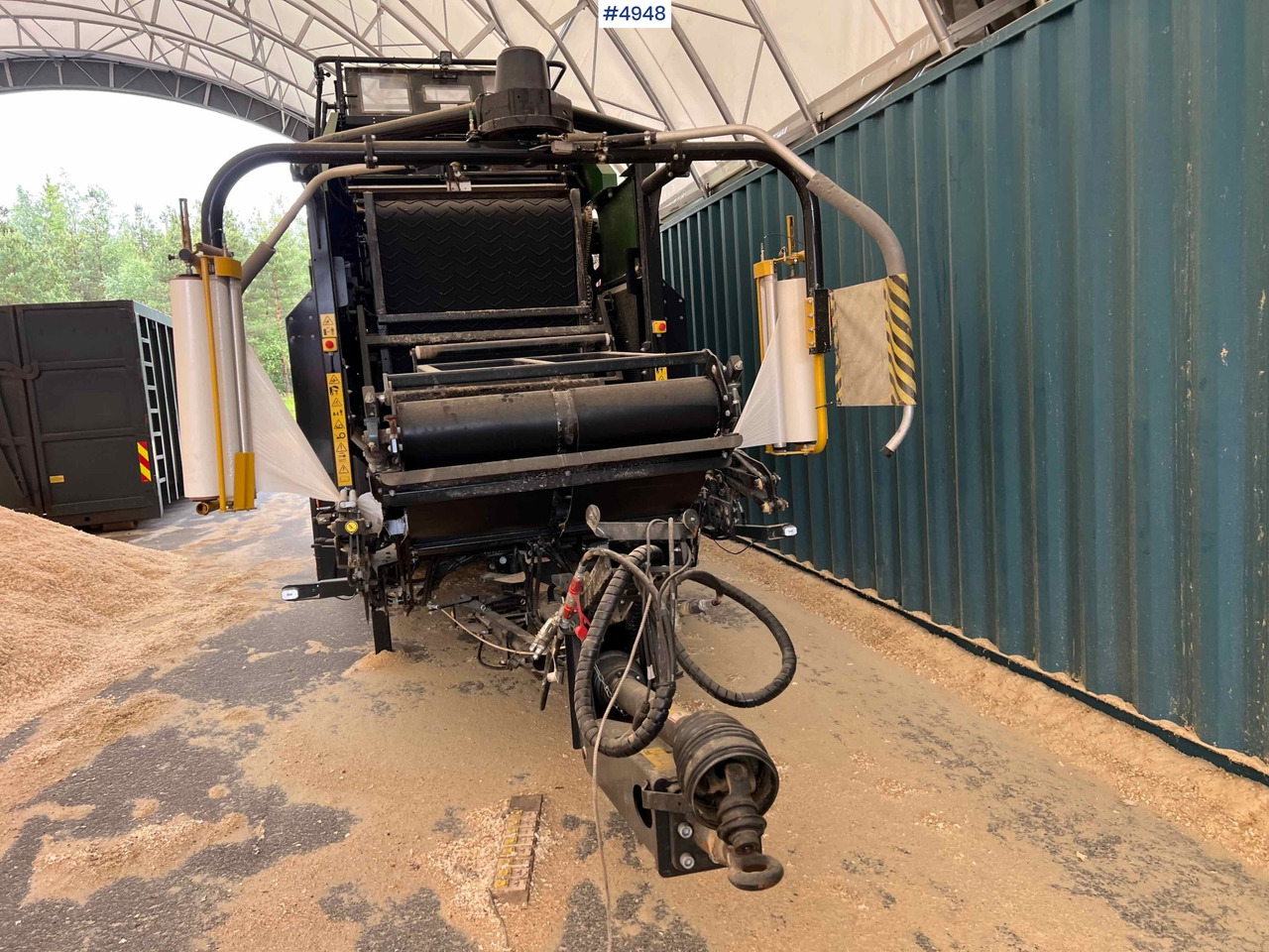 2024 Orkel Dens-x round baler for corn, chips and cut grass - Tedding equipment: picture 3 2024 Orkel Dens-x round baler for corn, chips and cut grass - Tedding equipment: picture 3