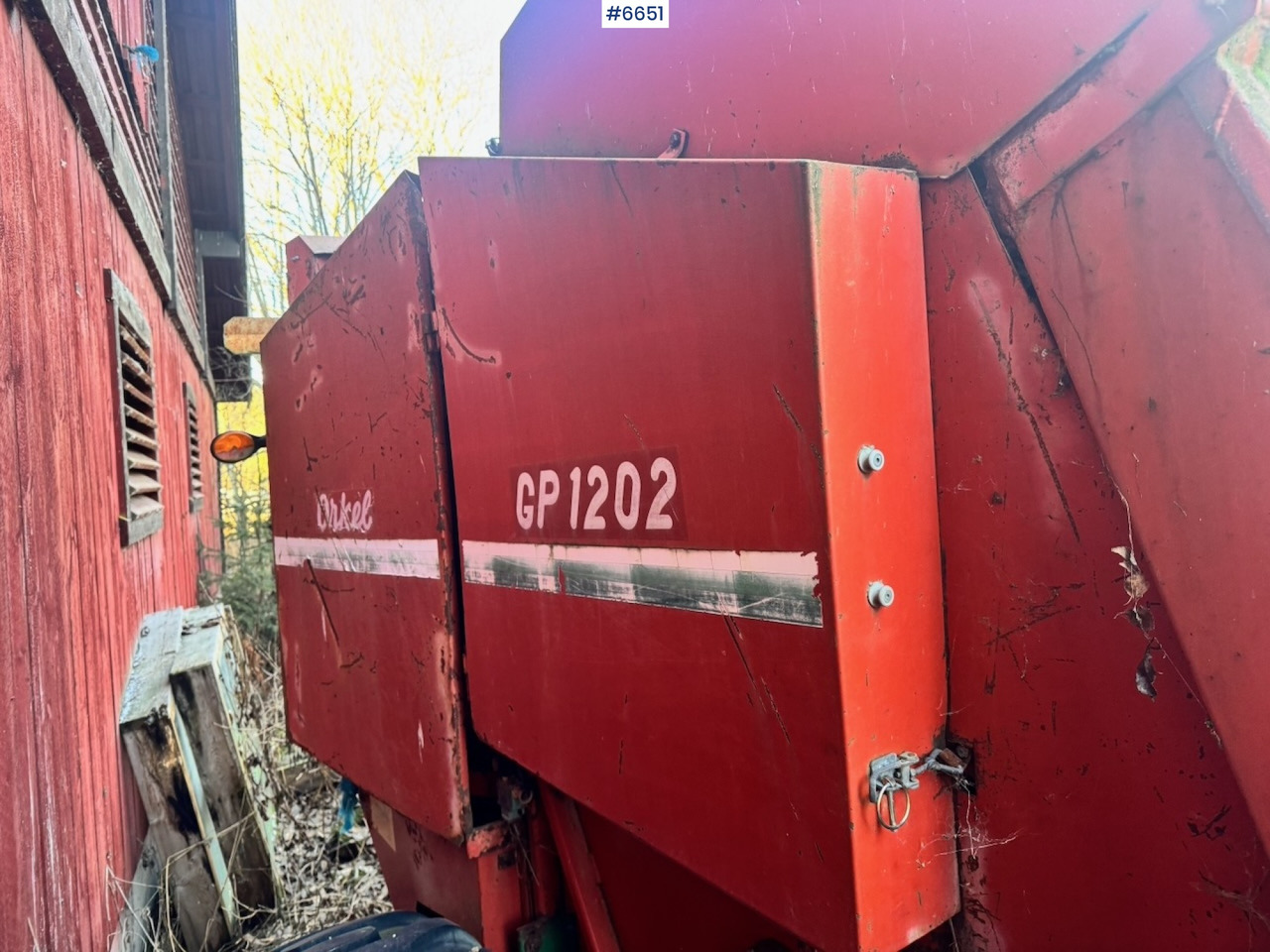 Approx. 1995 Orkel GP1202 Round Baler. - Tedding equipment: picture 5 Approx. 1995 Orkel GP1202 Round Baler. - Tedding equipment: picture 5