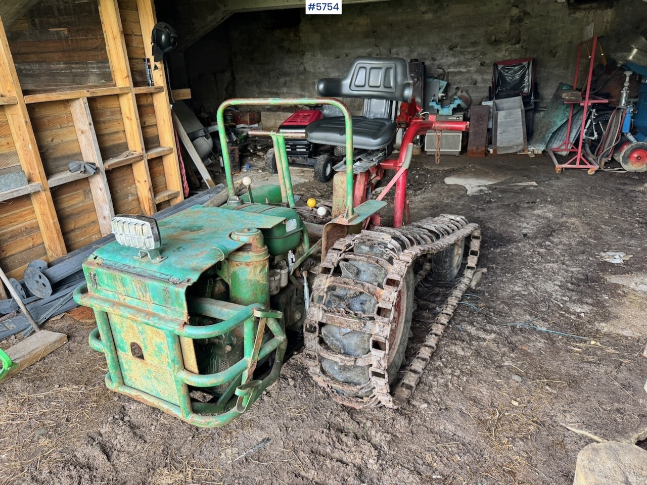 Ca. 1960 Agria Drabant with Winch - Farm tractor: picture 3 Ca. 1960 Agria Drabant with Winch - Farm tractor: picture 3