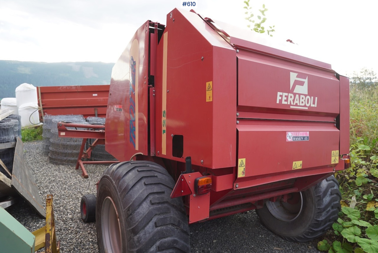 Feraboli Trotter 125 round baler - Tedding equipment: picture 5 Feraboli Trotter 125 round baler - Tedding equipment: picture 5
