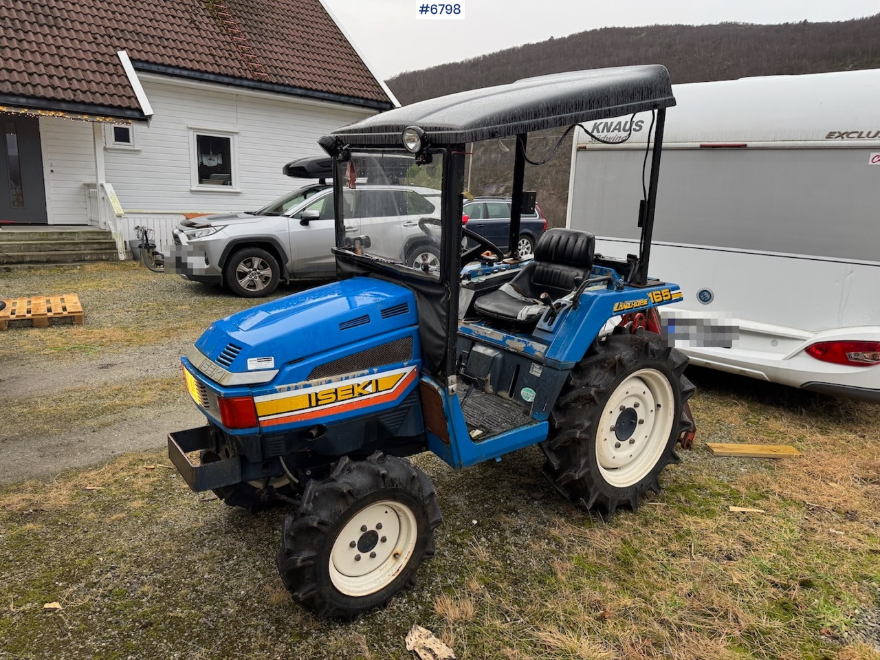 Iseki Landhope 165 m/ little hours. - Farm tractor: picture 1 Iseki Landhope 165 m/ little hours. - Farm tractor: picture 1