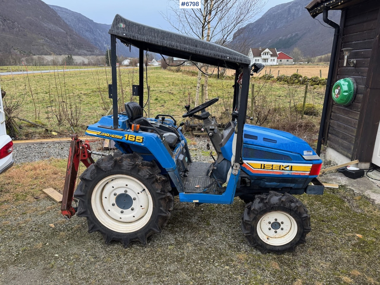 Iseki Landhope 165 m/ little hours. - Farm tractor: picture 5 Iseki Landhope 165 m/ little hours. - Farm tractor: picture 5