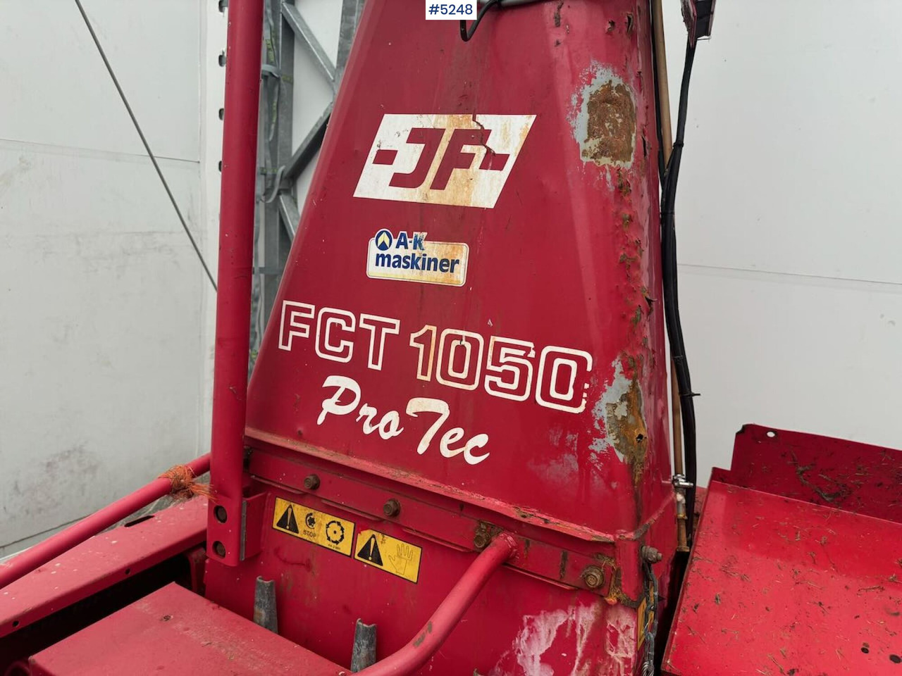 Tedding equipment JF FCT 1050 Pro Tec forage harvester (fine‑chopper): picture 10