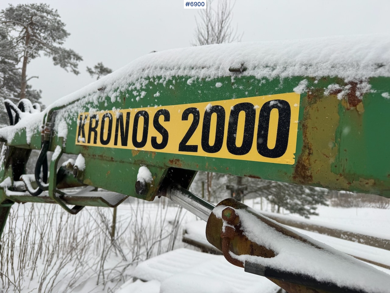 Kronos 2000 Excavator/crane. - Soil tillage equipment: picture 4 Kronos 2000 Excavator/crane. - Soil tillage equipment: picture 4