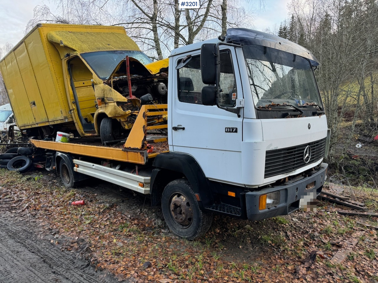 Mercedes Benz 817 tow truck - Tow truck: picture 4 Mercedes Benz 817 tow truck - Tow truck: picture 4