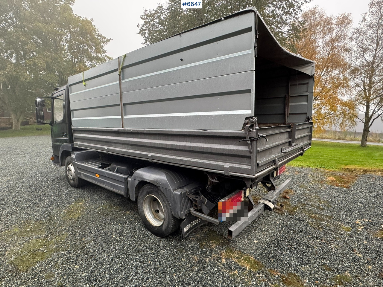 2003 Mercedes Benz Atego flatbed - Other machinery: picture 4 2003 Mercedes Benz Atego flatbed - Other machinery: picture 4