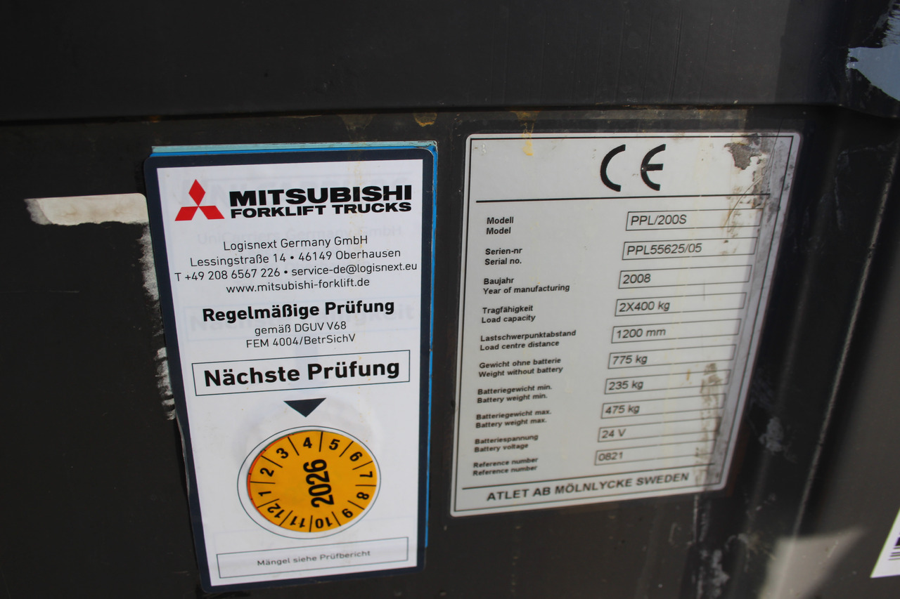 Pallet truck ATLET Atlet Tempo S3 PPL/200S: picture 12