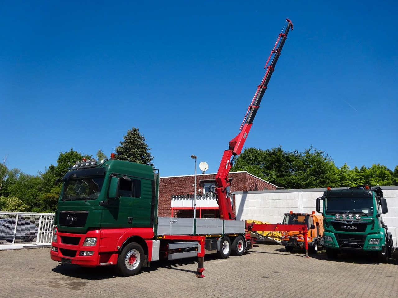 MAN 26.480 TGX + MKG HLK531 Kran +Lift-Lenkachse - Crane truck: picture 4 MAN 26.480 TGX + MKG HLK531 Kran +Lift-Lenkachse - Crane truck: picture 4