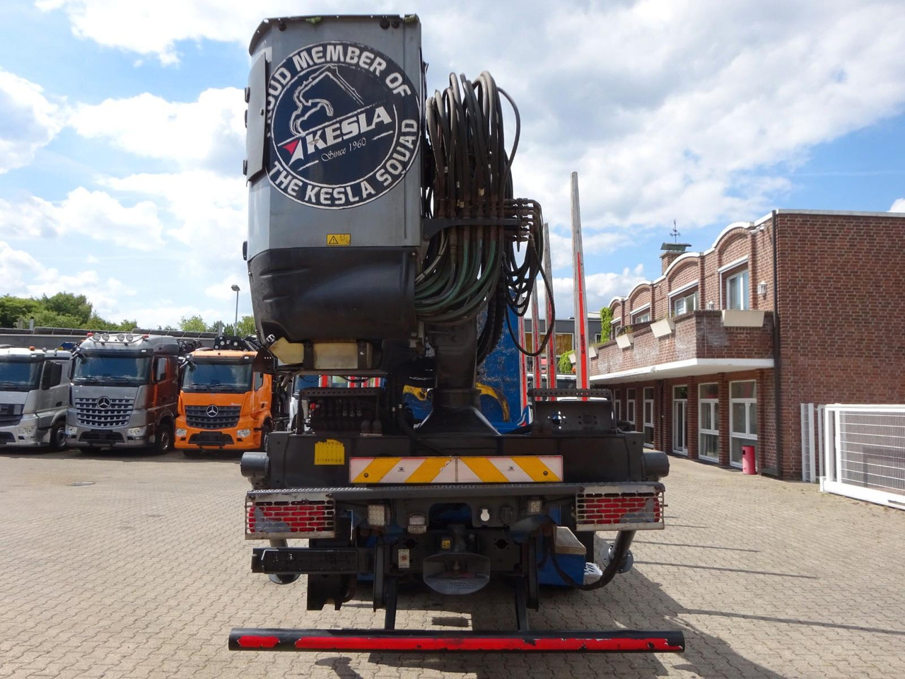 MAN 26.510 mit KESLA 2112 Holzkran+Kabine+Greifer - Timber truck, Crane truck: picture 5 MAN 26.510 mit KESLA 2112 Holzkran+Kabine+Greifer - Timber truck, Crane truck: picture 5