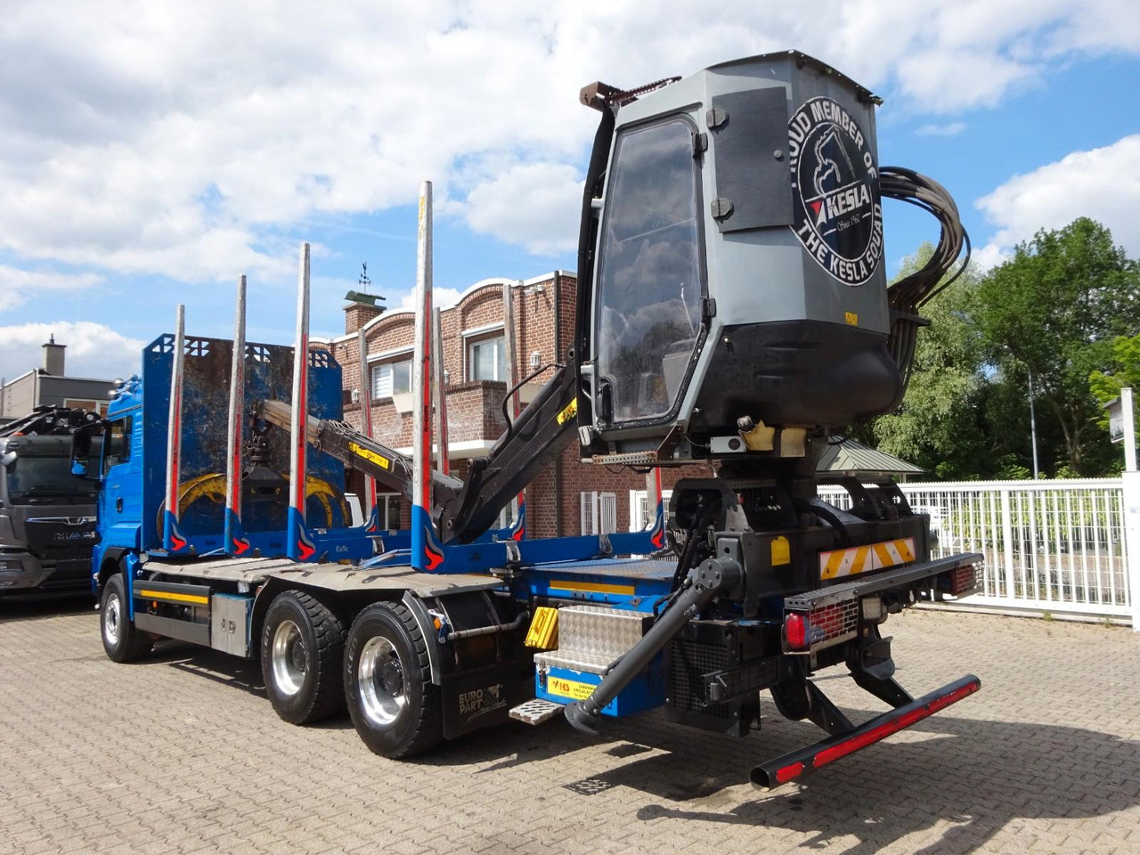 MAN 26.510 mit KESLA 2112 Holzkran+Kabine+Greifer - Timber truck, Crane truck: picture 4 MAN 26.510 mit KESLA 2112 Holzkran+Kabine+Greifer - Timber truck, Crane truck: picture 4