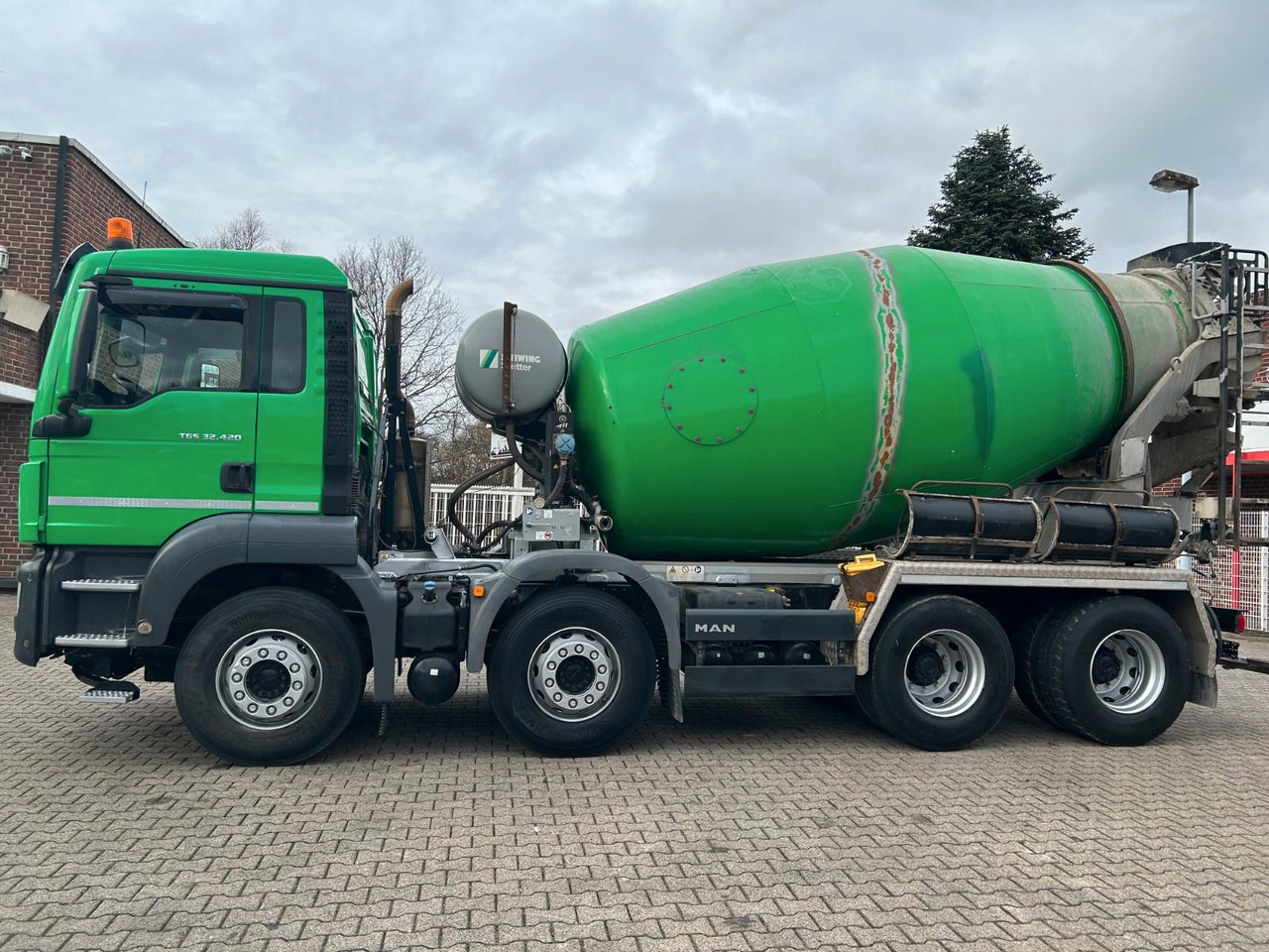 MAN 32.420 TGS Stetter Betonmischer 9m³ - Concrete mixer truck: picture 2 MAN 32.420 TGS Stetter Betonmischer 9m³ - Concrete mixer truck: picture 2
