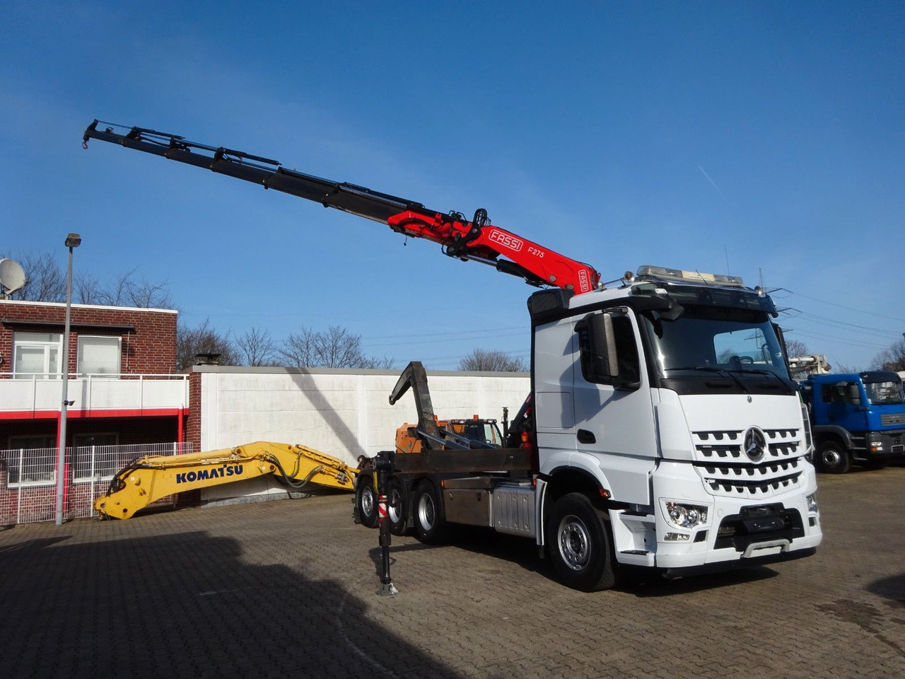 Mercedes-Benz 3248 Fassi Abroller + Fassi F275A Kran 6x2 - Hook lift truck, Crane truck: picture 5 Mercedes-Benz 3248 Fassi Abroller + Fassi F275A Kran 6x2 - Hook lift truck, Crane truck: picture 5
