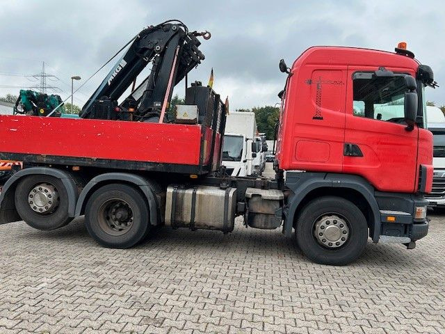 Scania 124 L 470 Pritsche 6x2 - Dropside/ Flatbed truck, Crane truck: picture 4 Scania 124 L 470 Pritsche 6x2 - Dropside/ Flatbed truck, Crane truck: picture 4