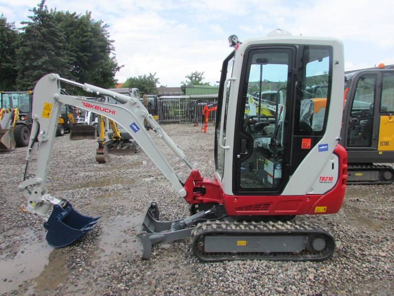 Takeuchi TB 216 V3 Minibagger 26.500 EUR - Mini excavator: picture 1 Takeuchi TB 216 V3 Minibagger 26.500 EUR - Mini excavator: picture 1