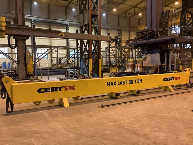 CERTEX 80T lifting beam - Construction machinery: picture 4 CERTEX 80T lifting beam - Construction machinery: picture 4