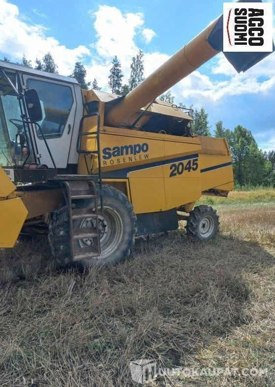 Sampo-Rosenlew 2045, leikkuupuimuri korjattavaksi hydro-suunnanvaihto, pienet tunnit, 1995, Espoo - Agricultural machinery: picture 5 Sampo-Rosenlew 2045, leikkuupuimuri korjattavaksi hydro-suunnanvaihto, pienet tunnit, 1995, Espoo - Agricultural machinery: picture 5