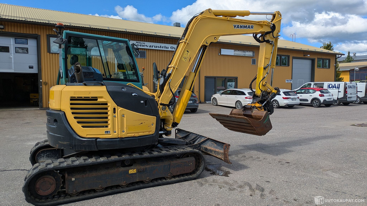 Yanmar vio80-1A, kaivinkone engcon pyörittäjällä, 2015, Nurmijärvi - Construction machinery: picture 5 Yanmar vio80-1A, kaivinkone engcon pyörittäjällä, 2015, Nurmijärvi - Construction machinery: picture 5