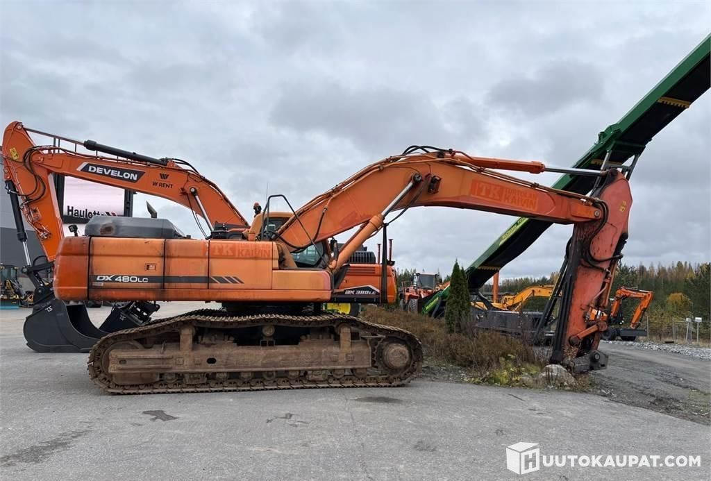 Doosan DX480LC, 2010, 22,265 h Excavator, Lempäälä - Crawler excavator: picture 1 Doosan DX480LC, 2010, 22,265 h Excavator, Lempäälä - Crawler excavator: picture 1