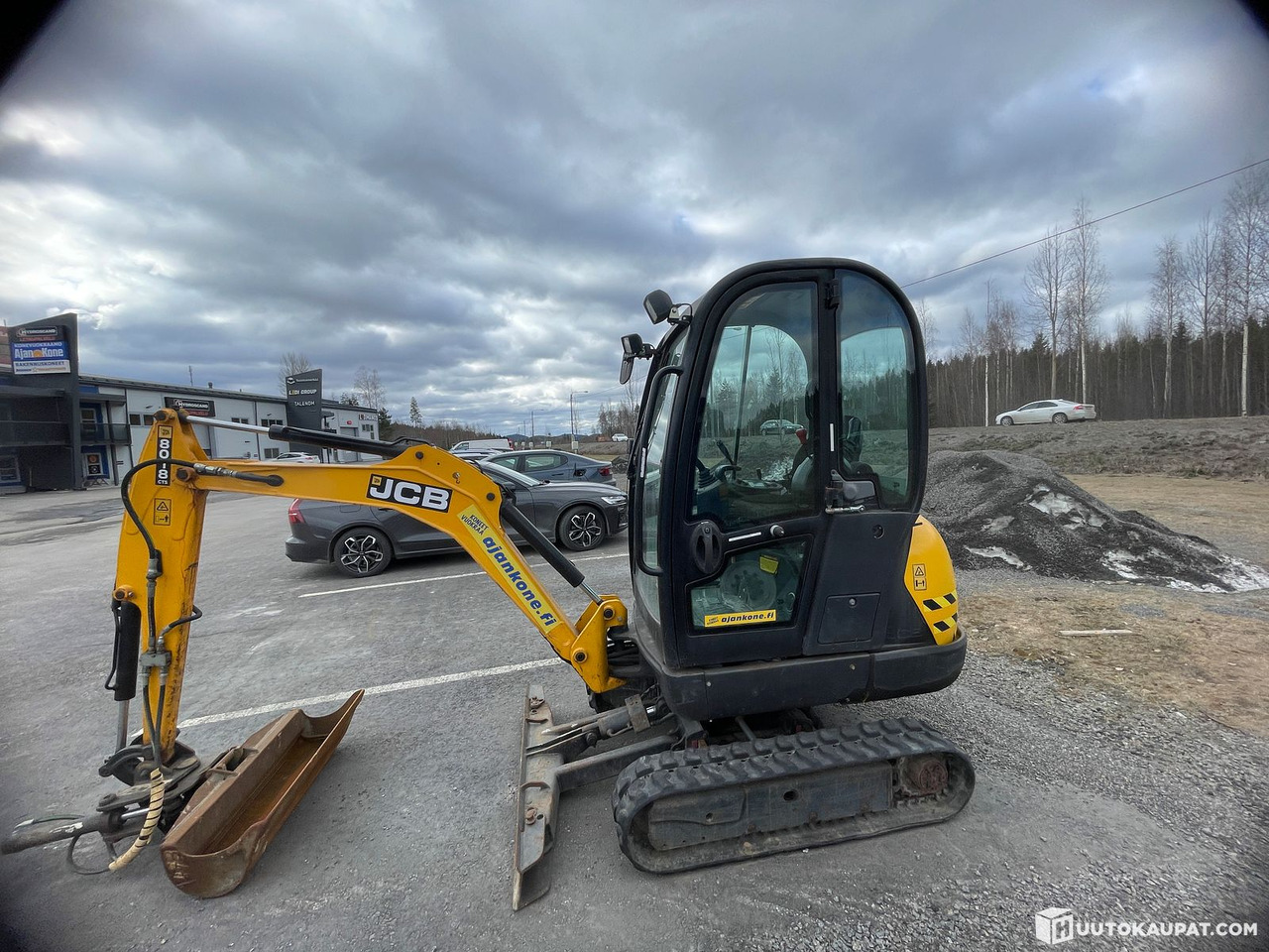 JCB 8081 Excavator, widening undercarriage, Muurame - Mini excavator: picture 3 JCB 8081 Excavator, widening undercarriage, Muurame - Mini excavator: picture 3
