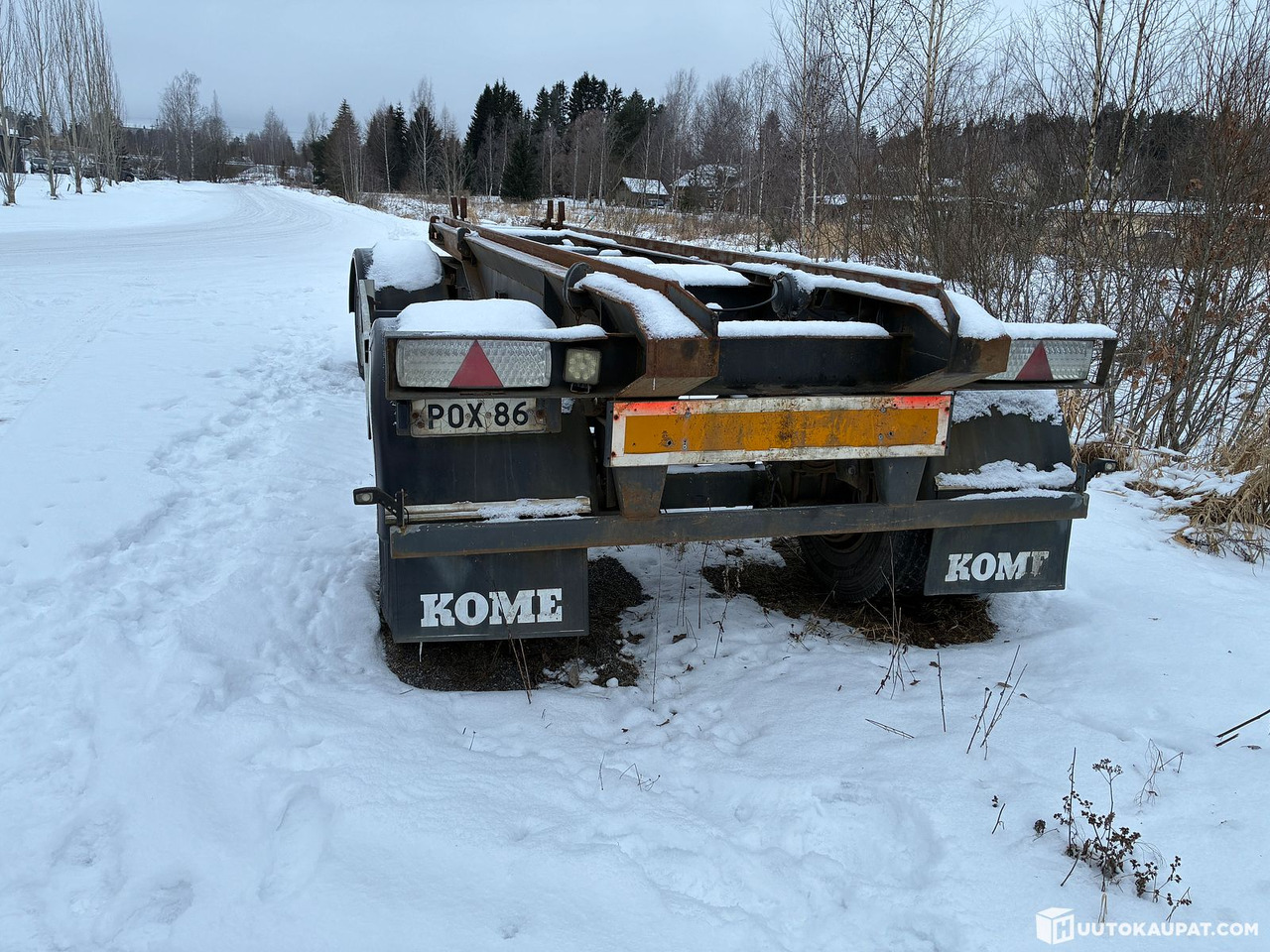 Jyki 2VPV, 1974 trailer, Akaa - Chassis trailer: picture 2 Jyki 2VPV, 1974 trailer, Akaa - Chassis trailer: picture 2