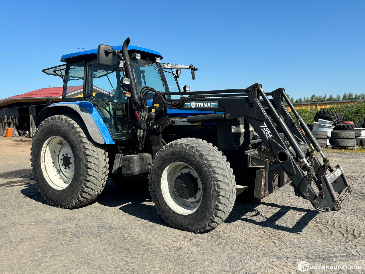 New Holland TM155, 2005, Kempele - Farm tractor: picture 3 New Holland TM155, 2005, Kempele - Farm tractor: picture 3