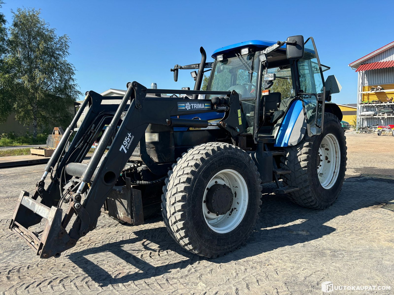 New Holland TM155, 2005, Kempele - Farm tractor: picture 1 New Holland TM155, 2005, Kempele - Farm tractor: picture 1