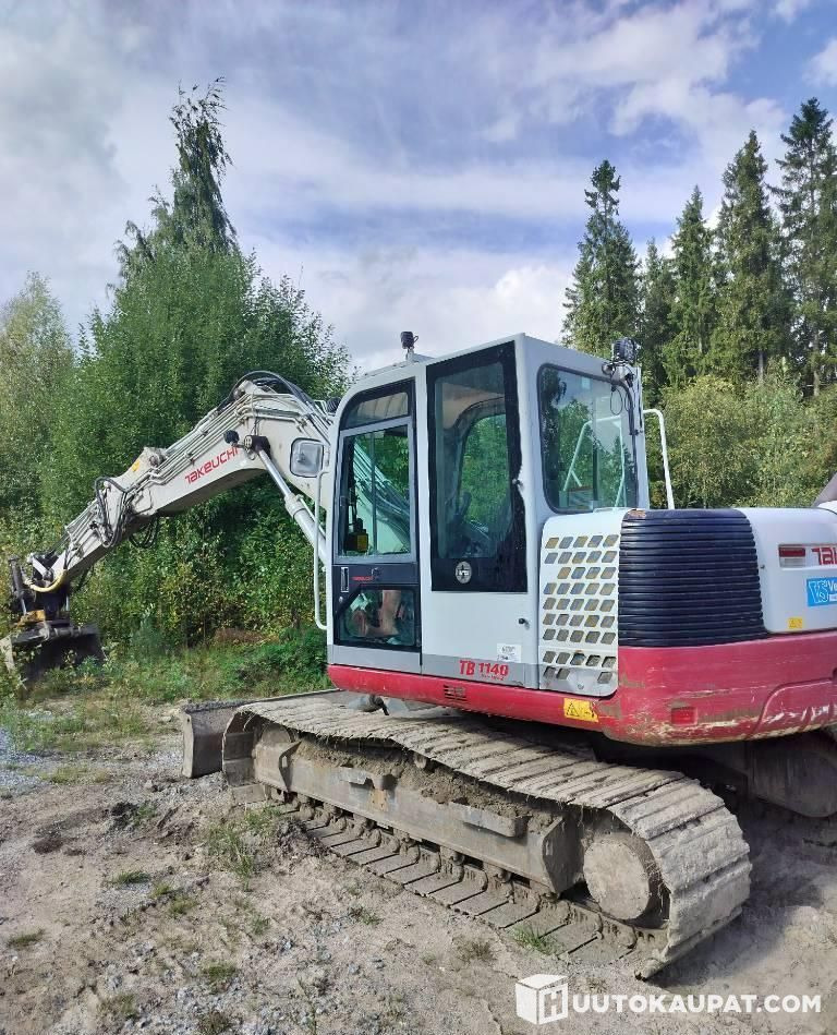 Takeuchi TB 1140, 2015, 7,800 h Tracked excavator, Ylöjärvi - Crawler excavator: picture 1 Takeuchi TB 1140, 2015, 7,800 h Tracked excavator, Ylöjärvi - Crawler excavator: picture 1