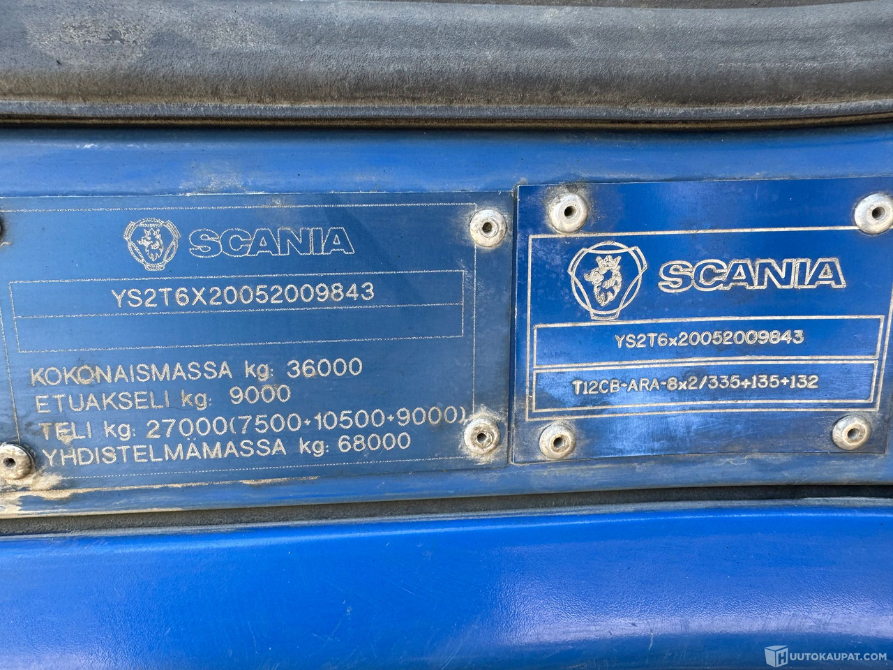 Truck Scania T420 8x2, 2005, Viitasaari: picture 13