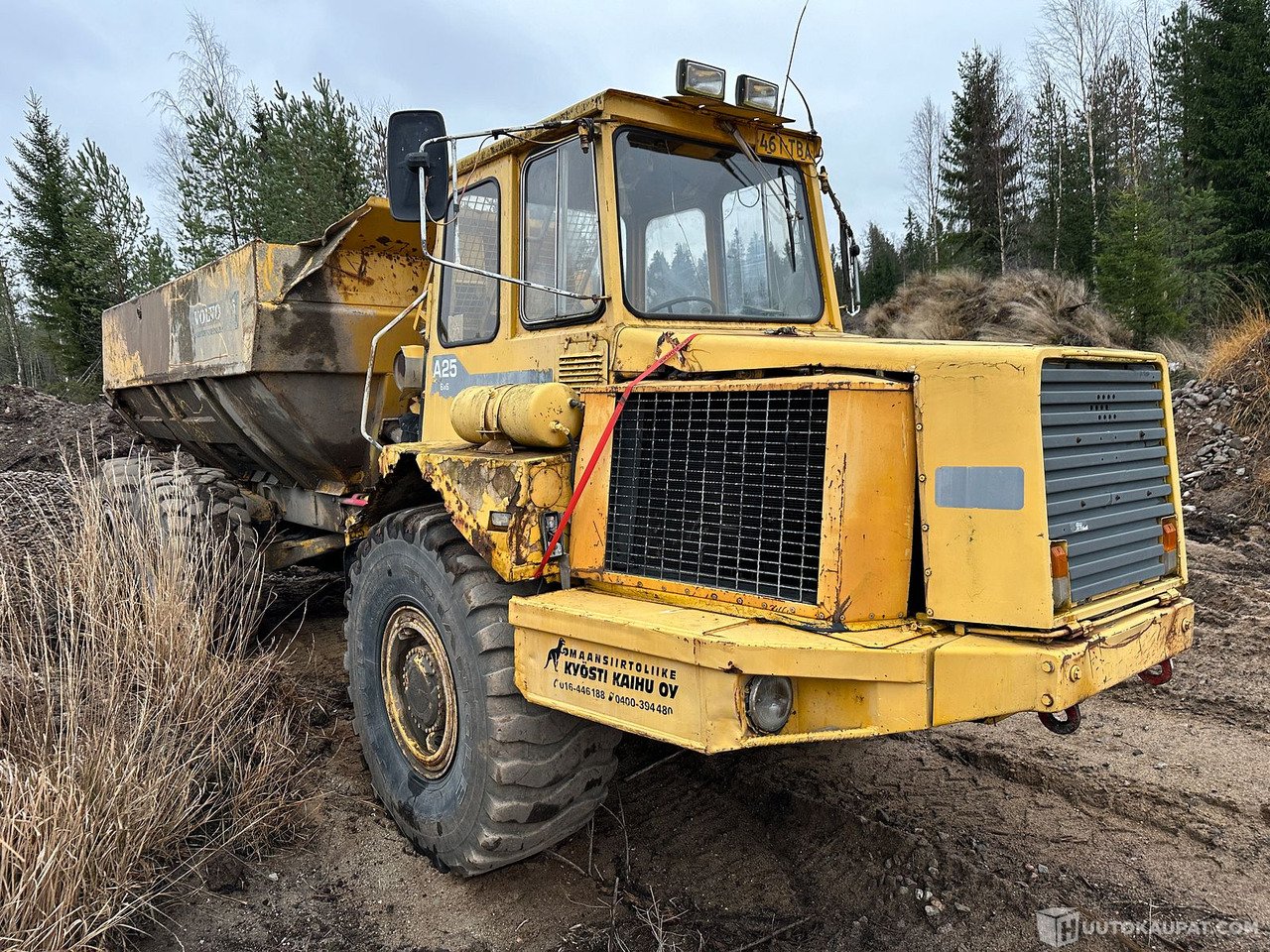 Volvo BM A25 6x6, 1991, Kurikka - Articulated dumper: picture 4 Volvo BM A25 6x6, 1991, Kurikka - Articulated dumper: picture 4