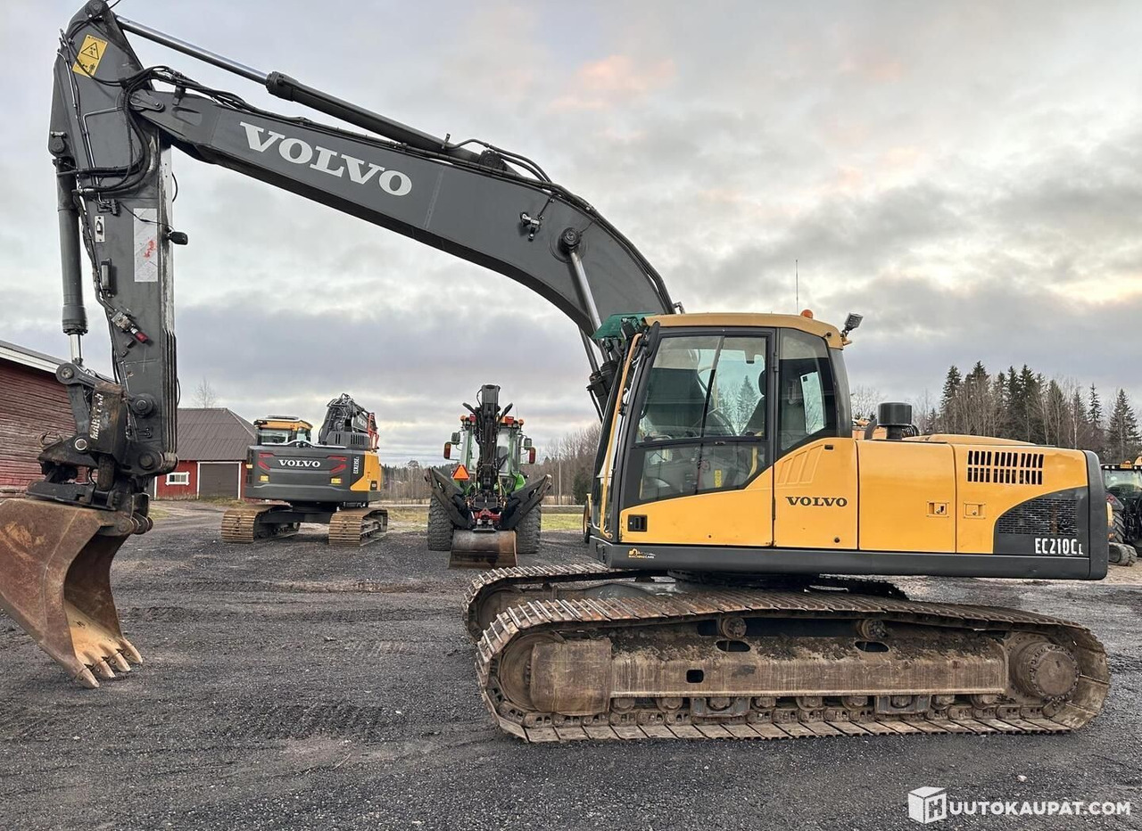 Volvo EC210CL, tracked excavator with tooth bucket, 2007, Lahti - Crawler excavator: picture 1 Volvo EC210CL, tracked excavator with tooth bucket, 2007, Lahti - Crawler excavator: picture 1