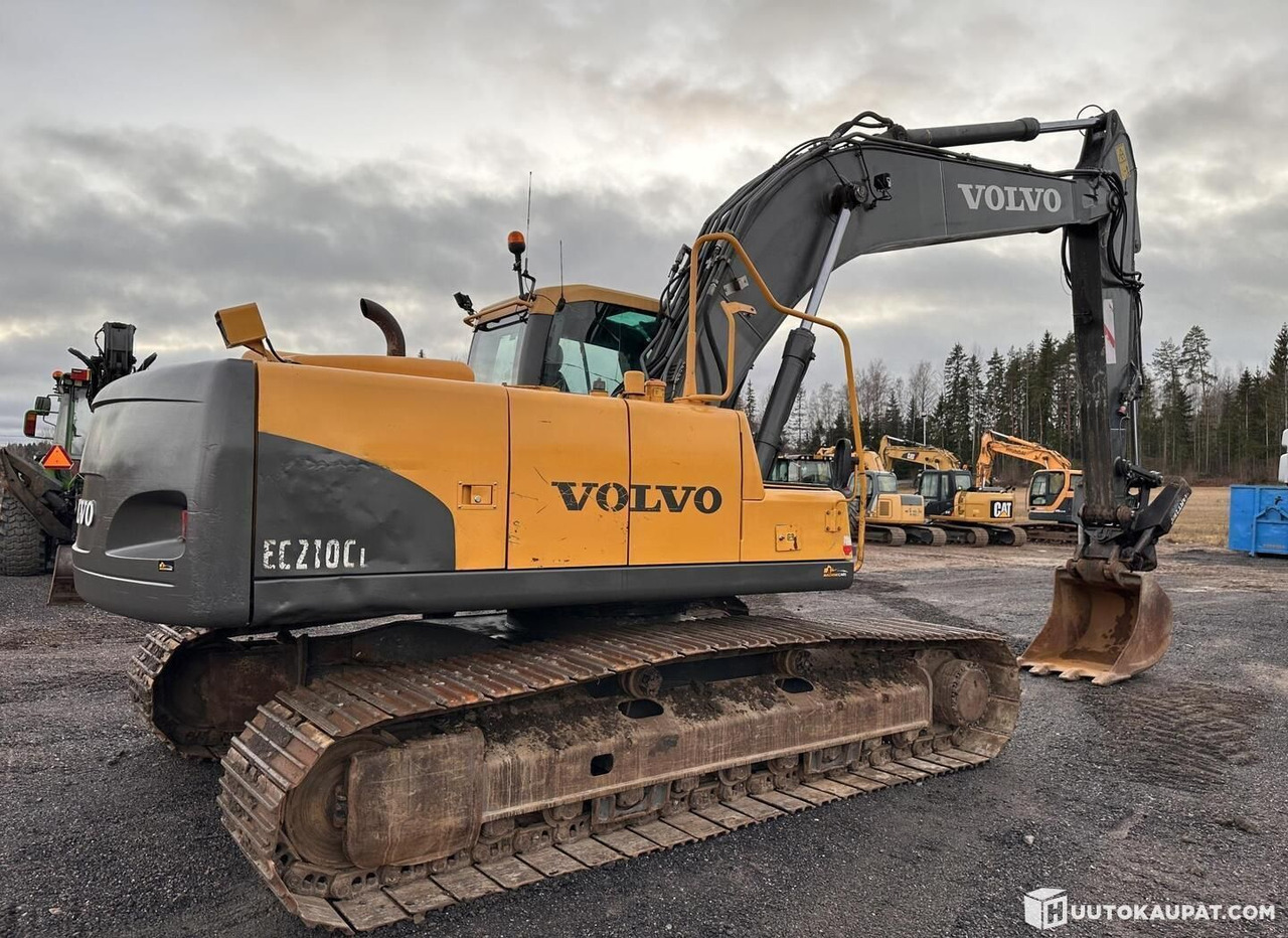 Volvo EC210CL, tracked excavator with tooth bucket, 2007, Lahti - Crawler excavator: picture 3 Volvo EC210CL, tracked excavator with tooth bucket, 2007, Lahti - Crawler excavator: picture 3