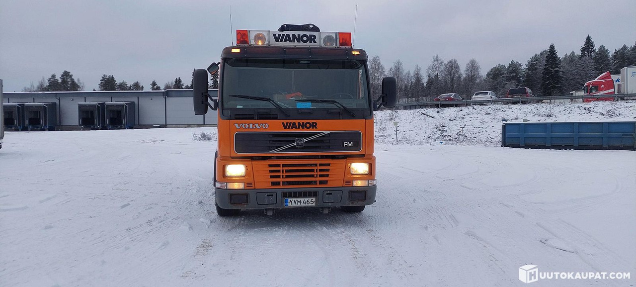 Dropside/ Flatbed truck, Crane truck Volvo FM7, 1999, Kajaani: picture 6