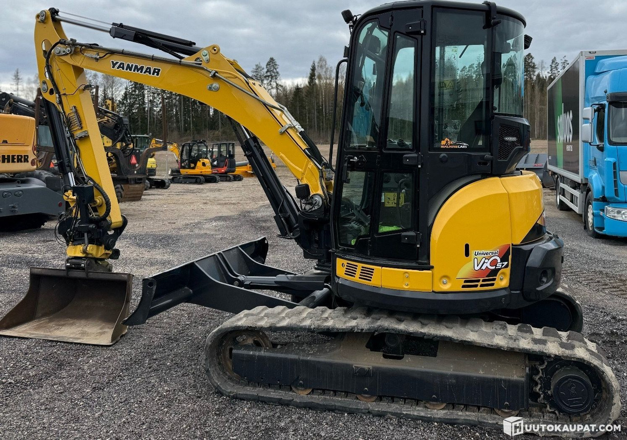 Yanmar VIO57-U, Crawler excavator with tiltrotator, 2016, Lahti - Crawler excavator: picture 2 Yanmar VIO57-U, Crawler excavator with tiltrotator, 2016, Lahti - Crawler excavator: picture 2